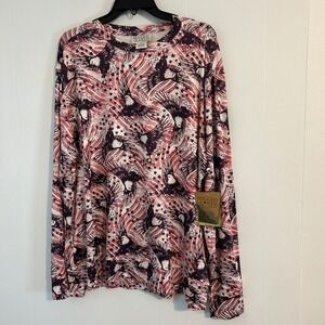 Rugged Earth Outfitters Mens XL Long Sleeve Patriotic Eagle Stars Stripes Shirt